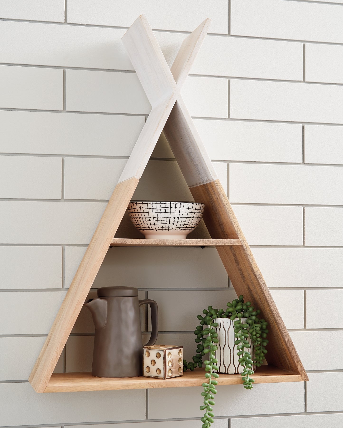 Triangle shelf on sale