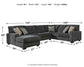 Tracling 3-Piece Sectional with Ottoman