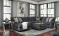 Tracling 3-Piece Sectional with Ottoman