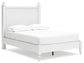 Mollviney Full Panel Bed with 2 Nightstands